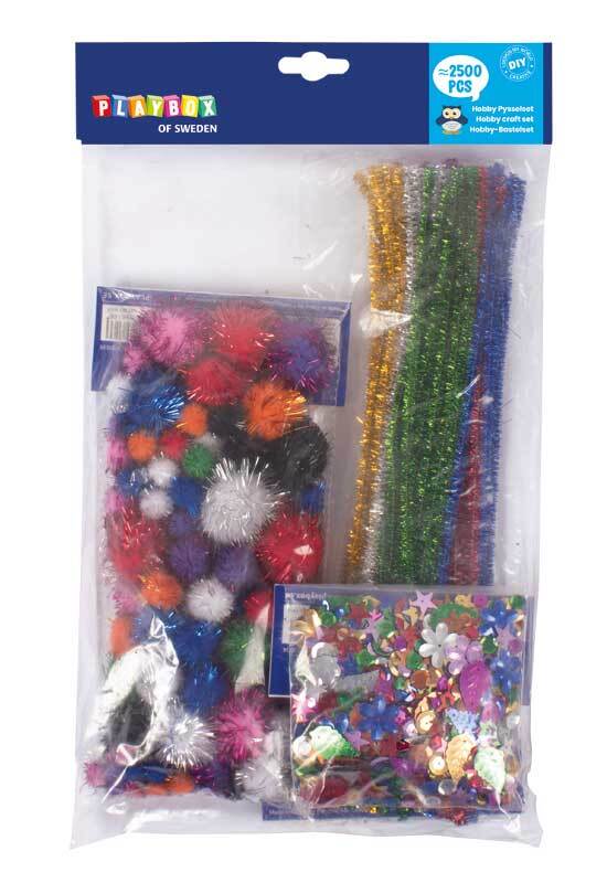 Mega kit de bricolage - 2500 pi&#xE8;ces, paillettes