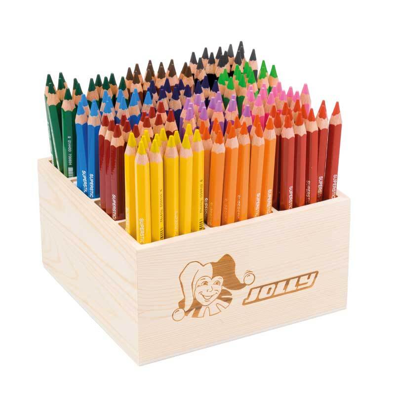 Crayons de couleur Jolly  X-Big, 144 pi&#xE8;ces