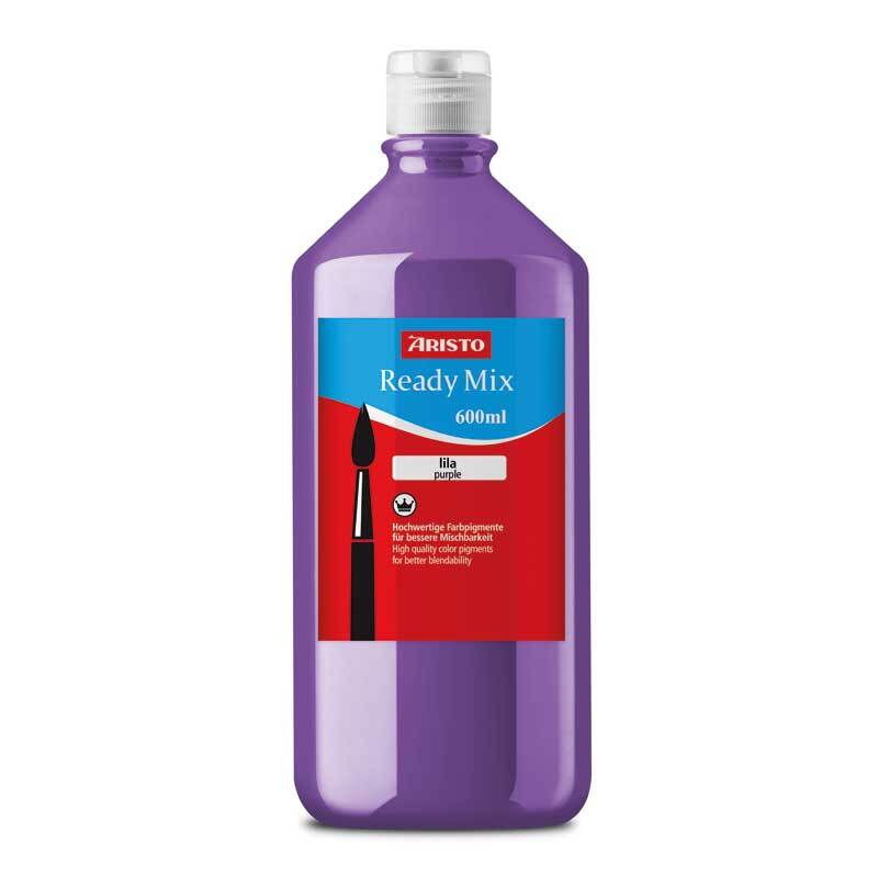 Peinture gouache Aristo Ready Mix - 600 ml, violet