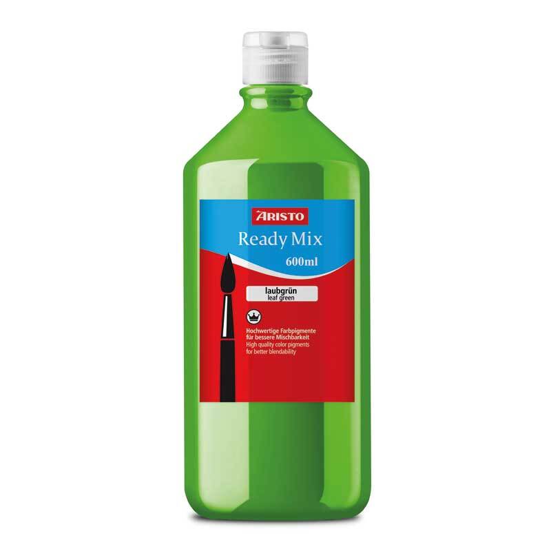 Peinture gouache Aristo Ready Mix - 600 ml, vert