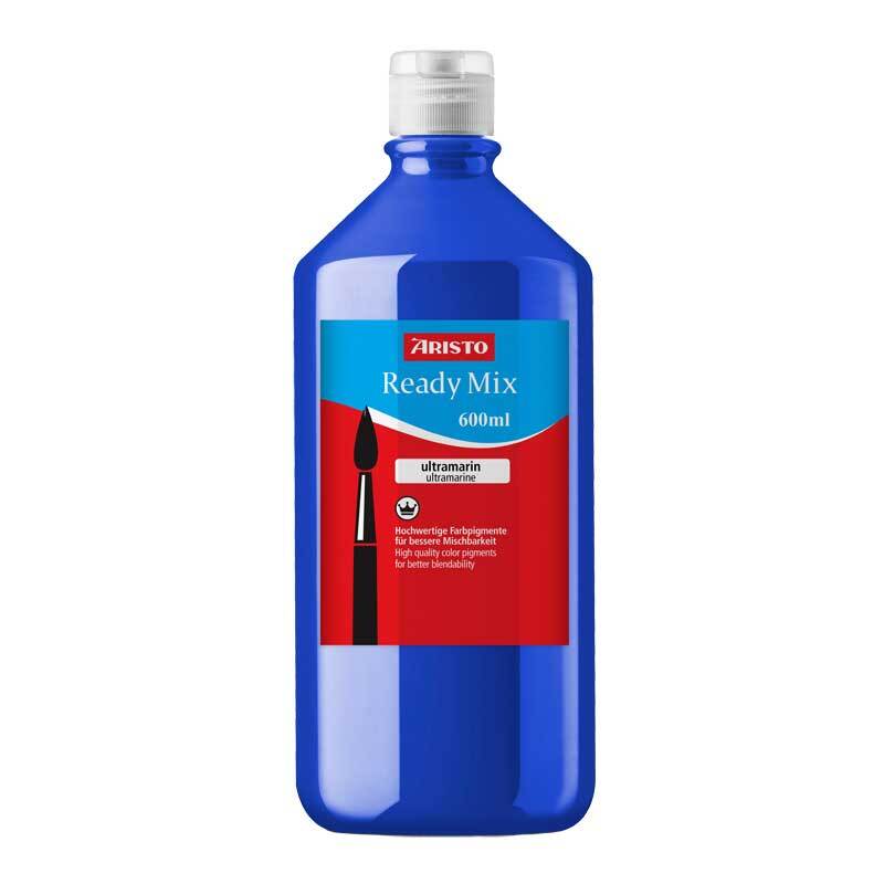 Peinture gouache Aristo Ready Mix 600 ml, outremer