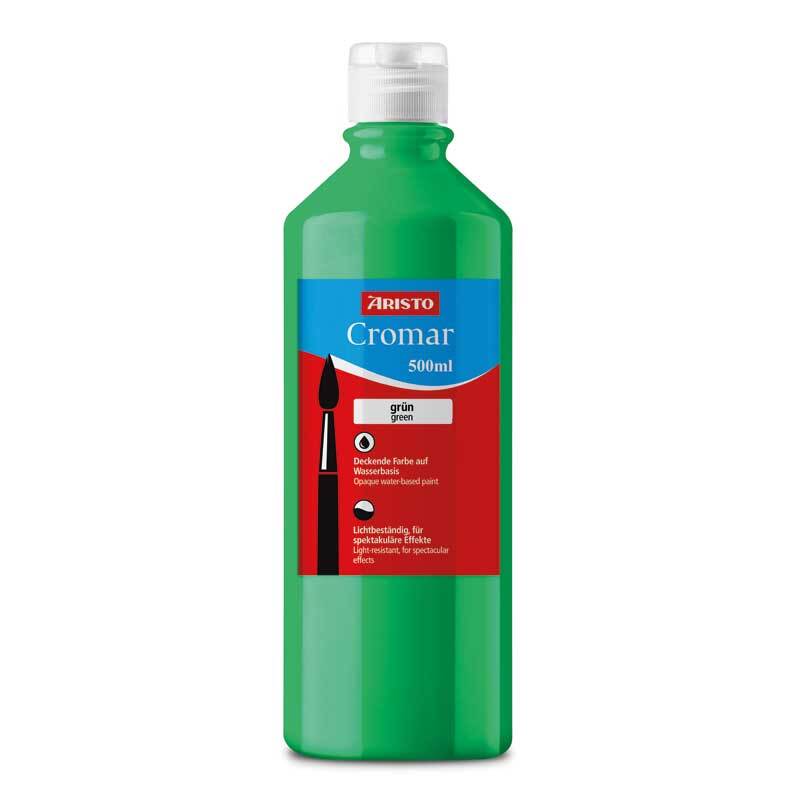 Peinture pour enfants Cromar Aristo 500 ml, vert