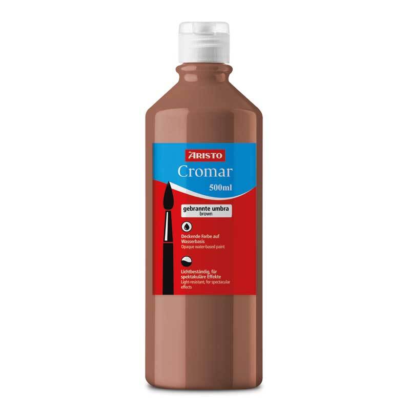 Peinture pour enfants Cromar Aristo 500 ml, marron