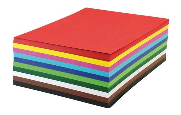Papier couleur format A4 - 500 feuilles - Papiers Format A4 - 10 Doigts