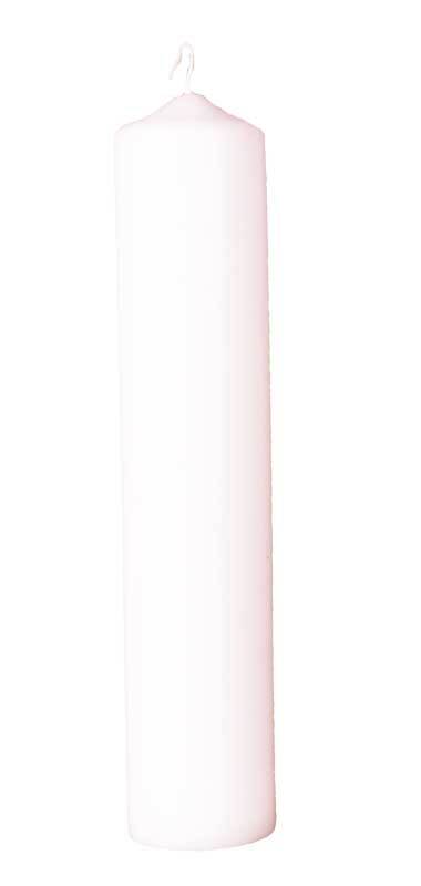 Bougie cylindrique - 300 x 60 mm, blanc