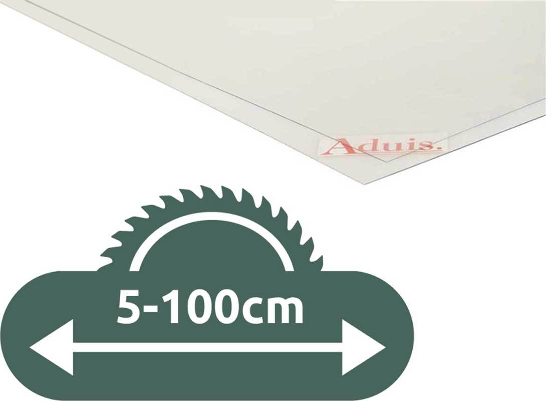 PVC transparent rigide - 0,7 mm, sur mesure