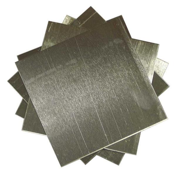 Tôle en aluminium - 0.6 mm, 10 x 10 cm acheter en ligne