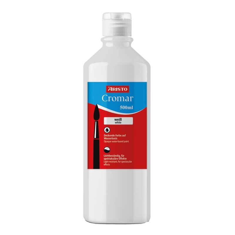 Peinture pour enfants Cromar Aristo 500 ml, blanc