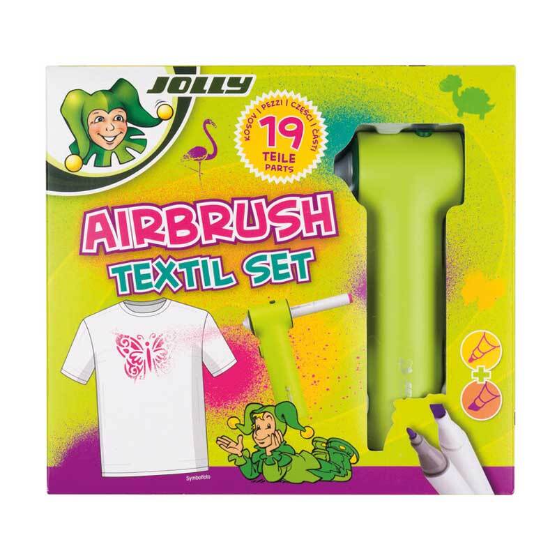 Airbrush Set Textile Jolly