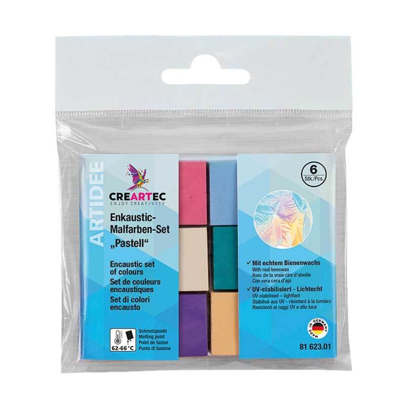 Set cire encaustique - pastel